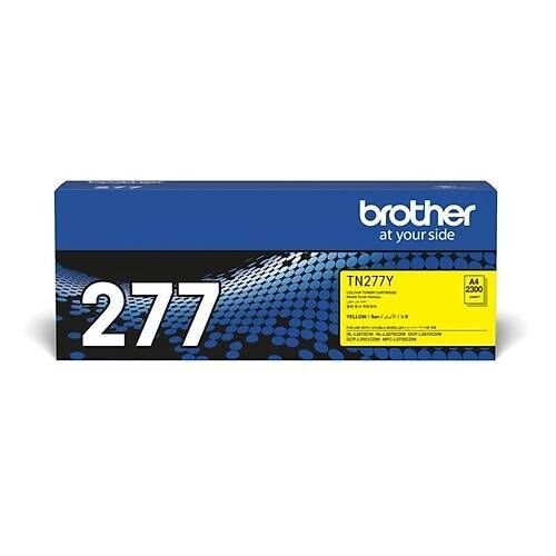 Brother TN-277Y Sarı Orijinal Toner - 2300 Sayfa