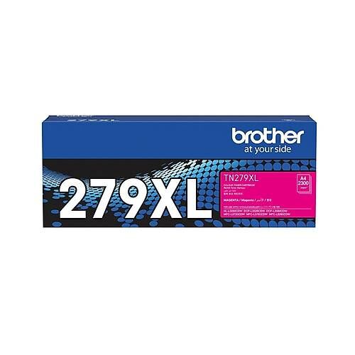 Brother TN-279XL M Kırmızı Orijinal Lazer Toner - Yüksek Kapasite 2300 Sayfa