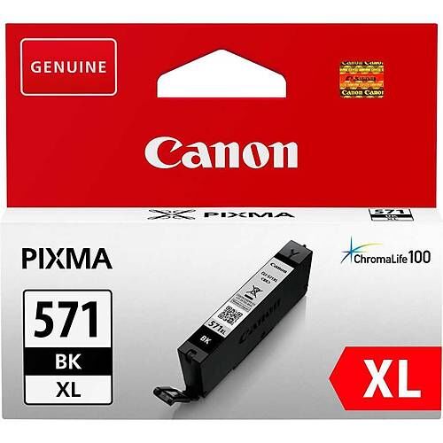 CANON CLI-571XL BK Siyah Yüksek Kapasiteli Orijinal Kartuş 0331C001