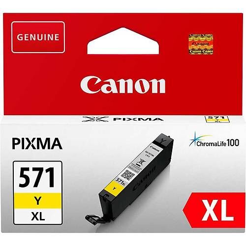 CANON CLI-571XL Y Sarı Yüksek Kapasiteli Orijinal Kartuş 0334C001