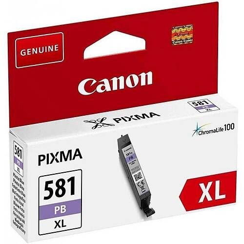 CANON CLI-581XL PB Foto Mavi Yüksek Kapasiteli Orijinal Kartuş 2053C001