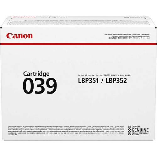 Canon CRG-039 Orijinal Toner 0287C001 11000 Sayfa
