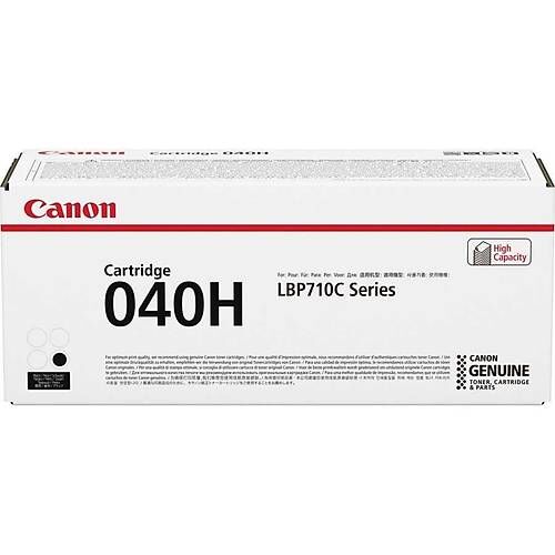 Canon CRG-040H Siyah Orijinal Toner Yüksek Kapasiteli 0461C001 12500 Sayfa