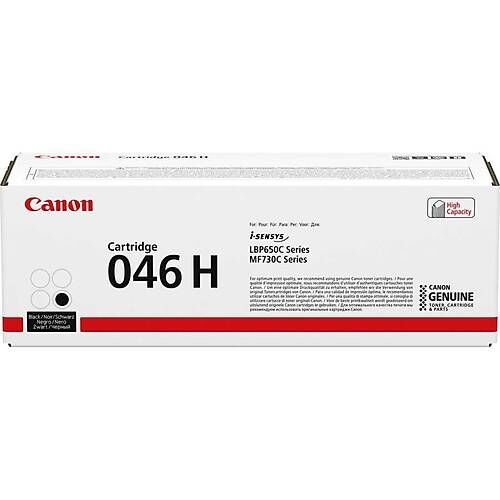 Canon CRG-046H Siyah Orijinal Toner Yüksek Kapasiteli 1254C002 6300 Sayfa