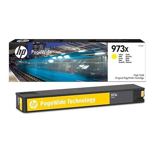 HP 973X Sarı Yüksek Kapasiteli Orijinal Kartuş – 7000 Sayfa