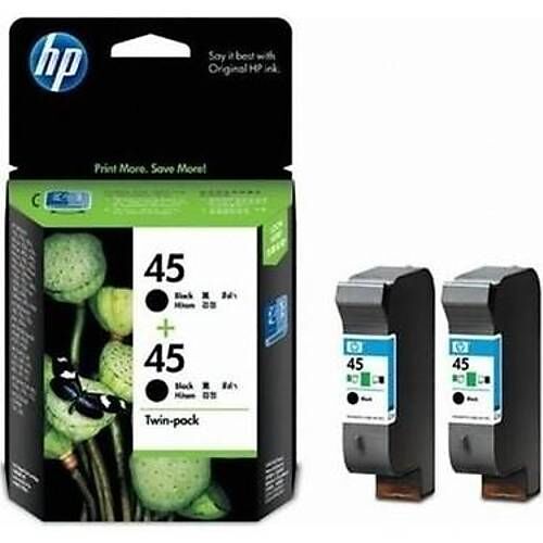 HP CC625AA (51645A) 2’li Paket Siyah Orijinal Kartuş – DeskJet
