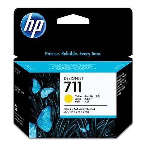 HP CZ132A Sarı Mürekkep Kartuş (711)