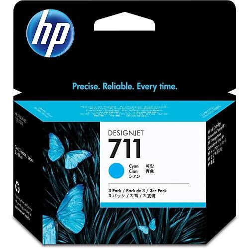 HP CZ134A Mavi Mürekkep Kartuş (711)