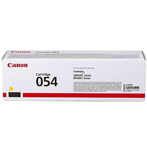 Canon CRG-054 Sarı Orijinal Toner 3021C002 1200 Sayfa