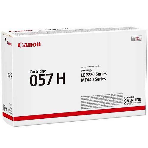 Canon CRG-057H Orijinal Toner Yüksek Kapasiteli 3010C002 10000 Sayfa