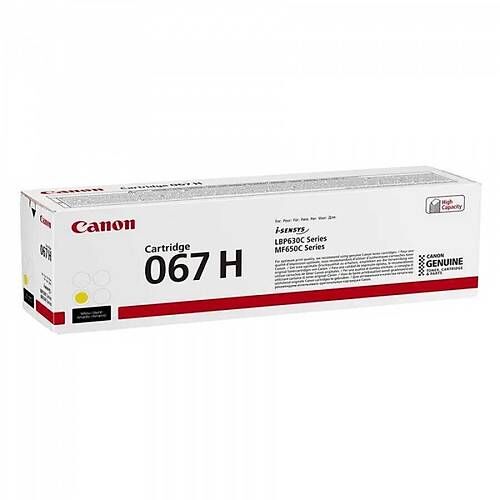 Canon CRG-067H Sarı Orijinal Yüksek Kapasiteli Toner 2350 Sayfa