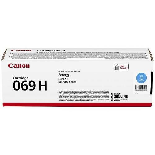 Canon CRG-069H Mavi Orijinal Toner Yüksek Kapasiteli 5097C002 5500 Sayfa