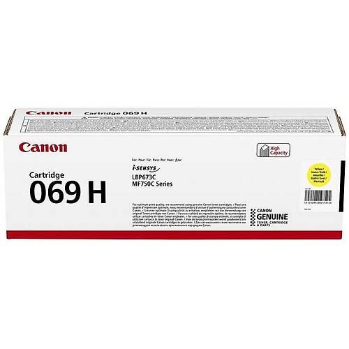 Canon CRG-069H Sarı Orijinal Toner Yüksek Kapasiteli 5095C002 5500 Sayfa