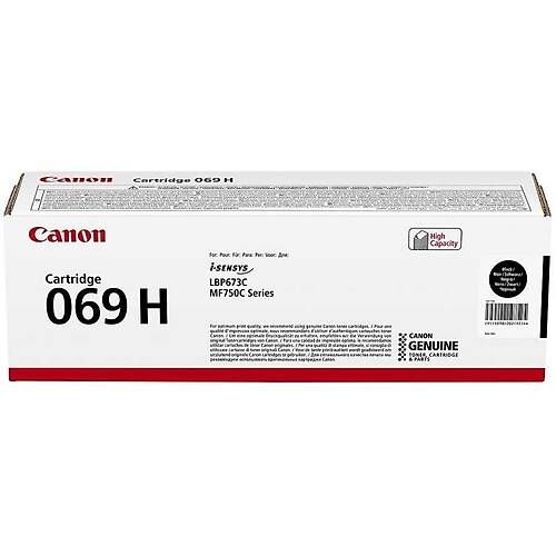Canon CRG-069H Siyah Orijinal Toner Yüksek Kapasiteli 5098C002 7600 Sayfa