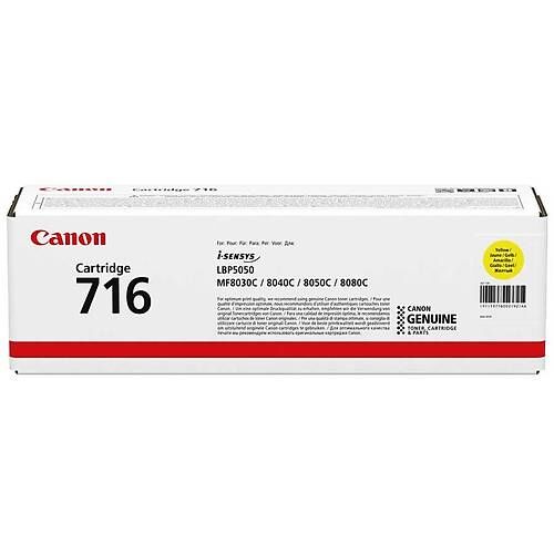 Canon CRG-716 Sarı Orijinal Toner 1977B002 1500 Sayfa