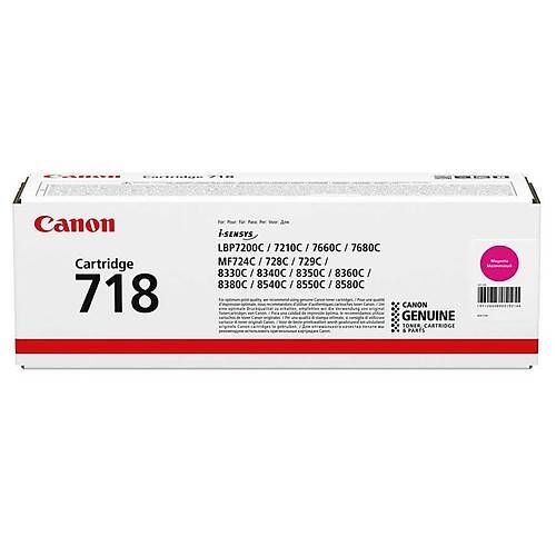 Canon CRG-718 Kırmızı Orijinal Toner 2660B002 3000 Sayfa