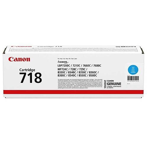 Canon CRG-718 Mavi Orijinal Toner 2661B002 3000 Sayfa