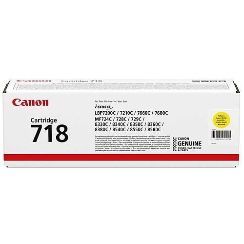 Canon CRG-718 Sarı Orijinal Toner 2659B002 3000 Sayfa