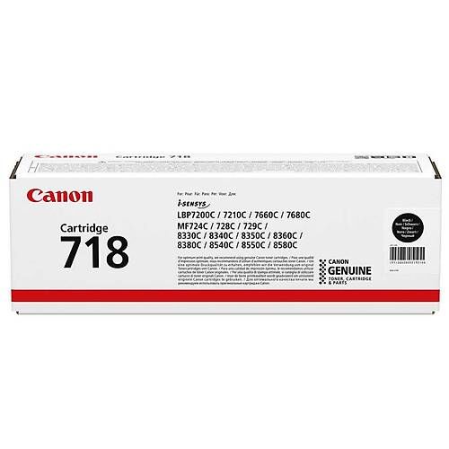 Canon CRG-718 Siyah Orijinal Toner 2662B002 3400 Sayfa