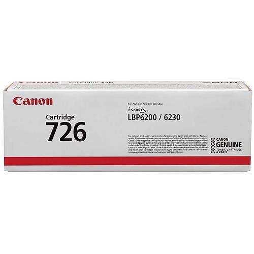 Canon CRG-726 Orijinal Siyah Toner 3483B002 2100 Sayfa