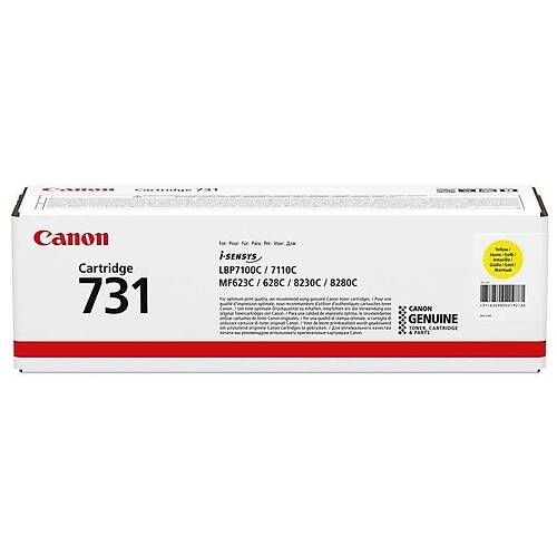Canon CRG-731 Sarı Orijinal Toner 6269B002 1400 Sayfa