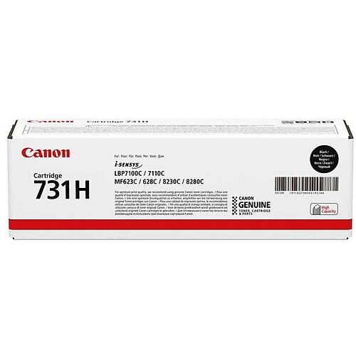 Canon CRG-731H Siyah Orijinal Toner Yüksek Kapasiteli 6273B002 2400 Sayfa