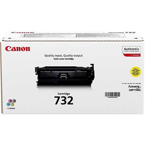 Canon CRG-732 Sarı Orijinal Toner 6260B002 6400 Sayfa
