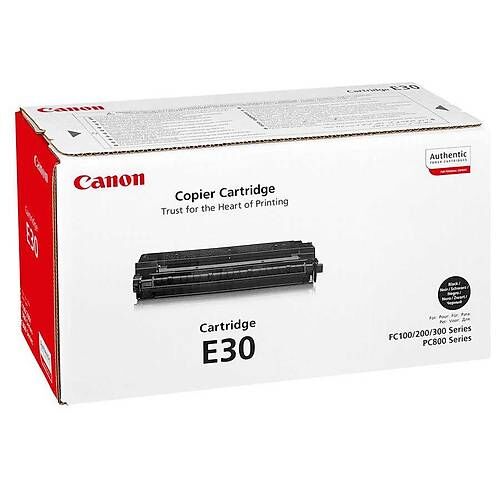 Canon E30 Siyah Orijinal Toner 1491A003 4000 Sayfa
