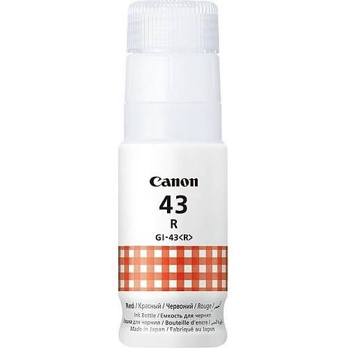 Canon GI-43 Kırmızı-Red Orijinal Mürekkep 4716C001