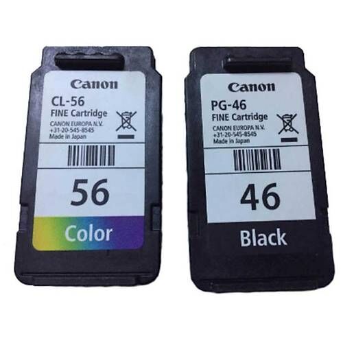 Canon PG-46-CL-56 Siyah ve Renkli Kartuşlu Fotoğraf Paketi 9059B003