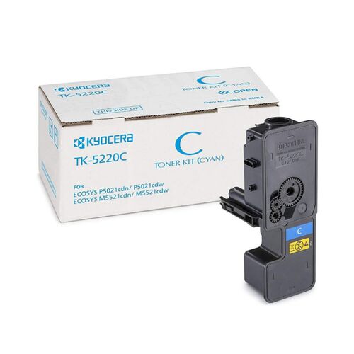 Kyocera TK-5220C Mavi Orijinal Toner 1200 Sayfa