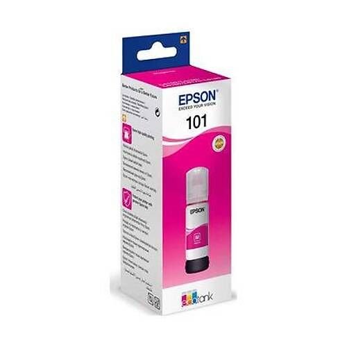 Epson 101 EcoTank C13T03V34A Kırmızı Orijinal Mürekkep