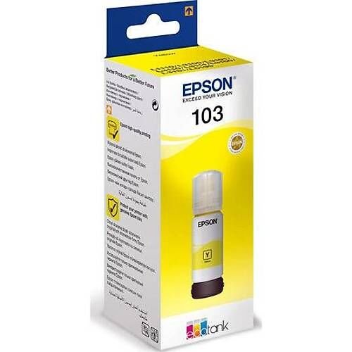 Epson 103 Orijinal Sarı Mürekkep C13T00S44A