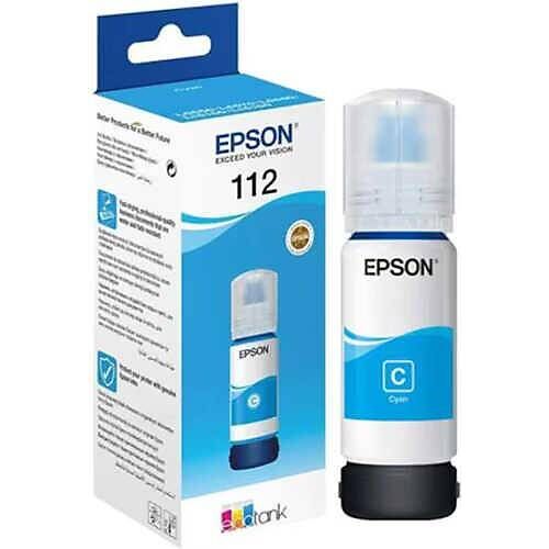 Epson 112 Orijinal Mavi Şişe Mürekkep C13T06C24A