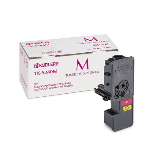 Kyocera TK-5240 Kırmızı Orijinal Toner 3000 Sayfa