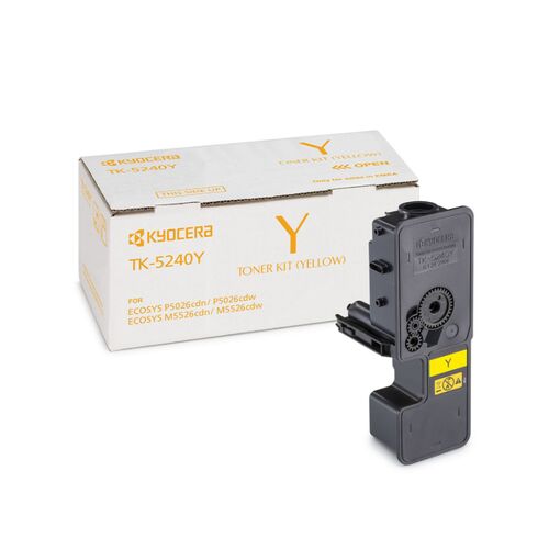 Kyocera TK-5240 Sarı Orijinal Toner 3000 Sayfa