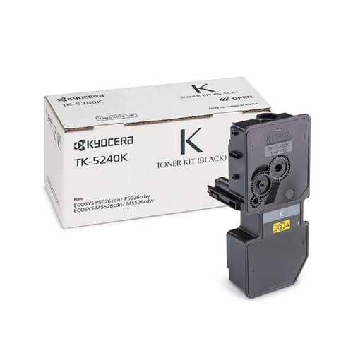 Kyocera TK-5240 Siyah Orijinal Toner 4000 Sayfa