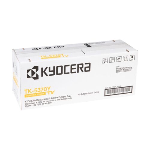 Kyocera TK-5370Y Sarı Orijinal Toner 5000 Sayfa