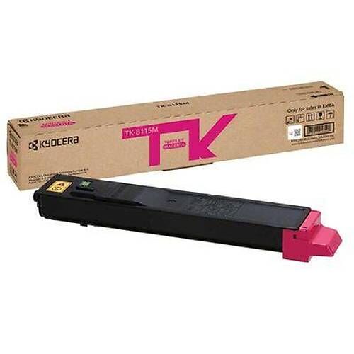 Kyocera TK-8115M Kırmızı Orijinal Toner 6000 Sayfa