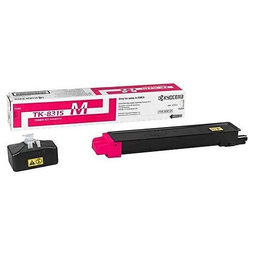 Kyocera TK-8315M Kırmızı Orijinal Toner - 6000 Sayfa