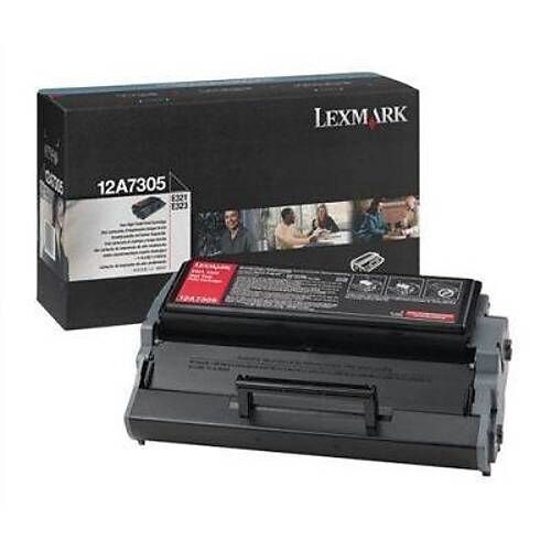 Lexmark 12A7305 Siyah Orijinal Toner 6000 Sayfa