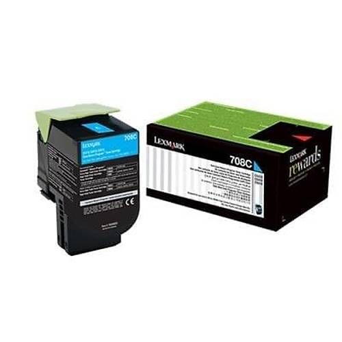 Lexmark 75M50C0 Mavi Orijinal Toner 2000 Sayfa
