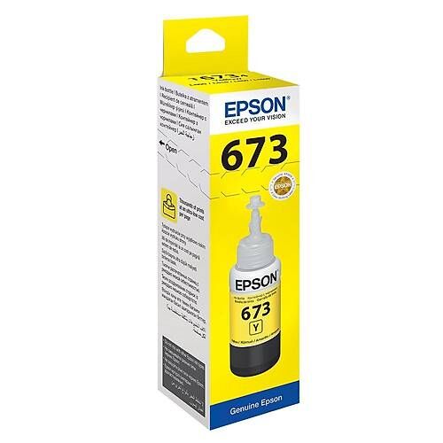 Epson T6734-C13T67344A Sarı Orijinal Mürekkep