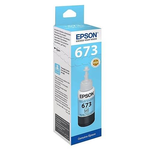 Epson T6735-C13T67354A Açık Mavi Orijinal Mürekkep