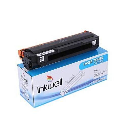 HP 106A Siyah Çipli Muadil Toner W1106A – 1000 Sayfa