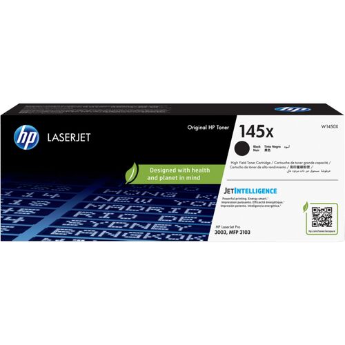 HP 145X (W1450X) Siyah Orijinal Toner 3800 Sayfa