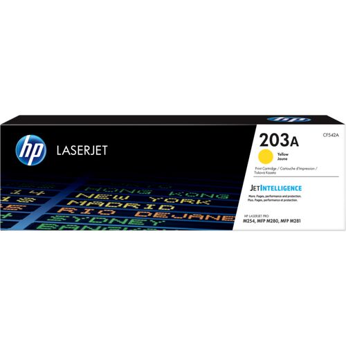 HP 203A CF542A Sarı Orijinal Toner 1300 Sayfa