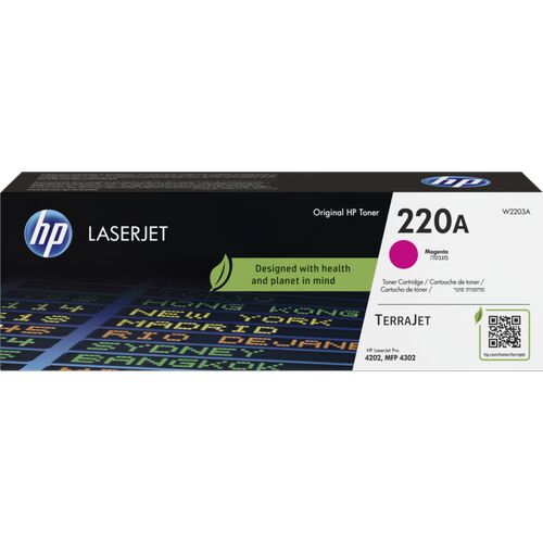 HP 220A Kırmızı Orijinal Toner (W2203A) 1800 Sayfa