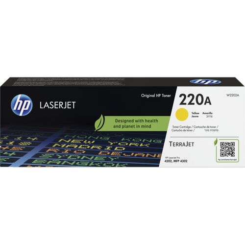 HP 220A Sarı Orijinal Toner (W2202A) 1800 Sayfa