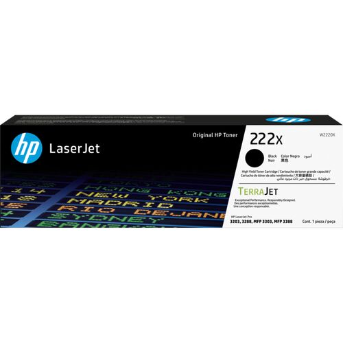 HP 222X W2220X Siyah Yüksek Kapasite Orijinal Toner 3200 Sayfa
